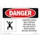 Signmission OSHA, Confined Space May Contain Methane Gas, 14in X 10in Rigid Plastic, 14" W, 10" H, Landscape OS-DS-P-1014-L-1643 - alternate 1